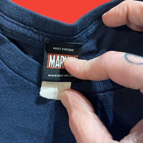 Vintage Captain America Marvel t shirt - Picture 5 of 5